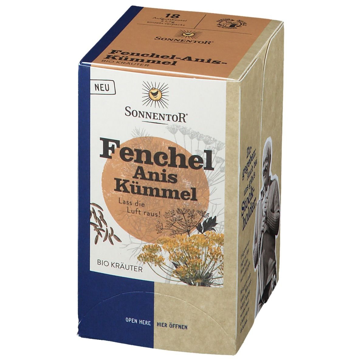 SonnentoR® Kräutertee Fenchel-Anis-Kümmel