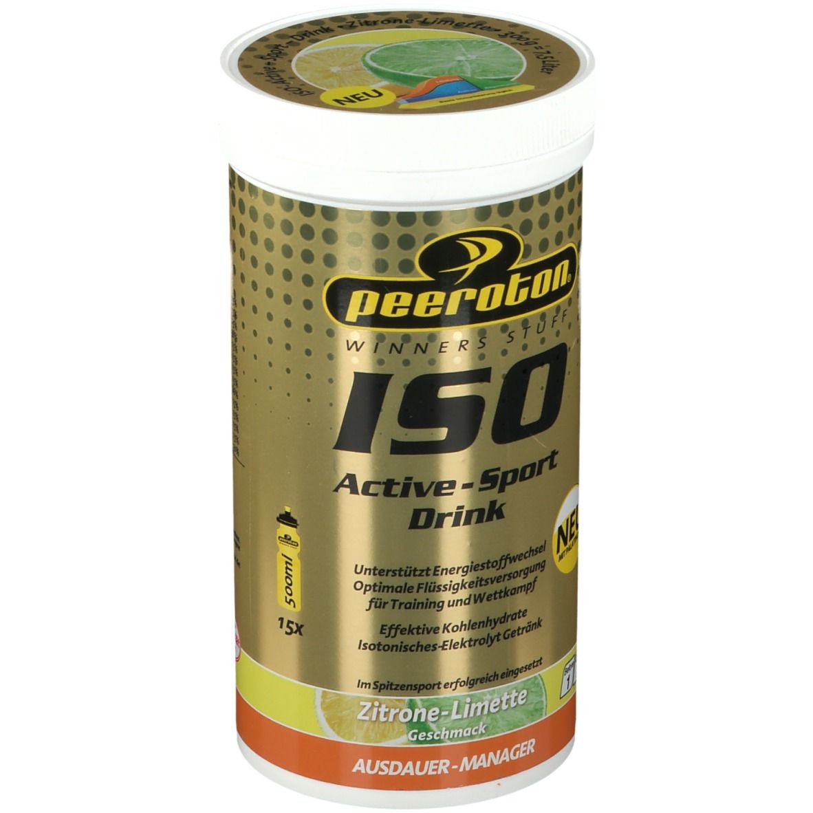 peeroton® ISO Active Sport Drink Zitrone-Limette