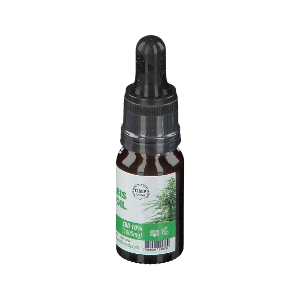 PLANTOFREMEDY® CANNABIS SATIVA OIL Mit Olivenöl 10 % CBD
