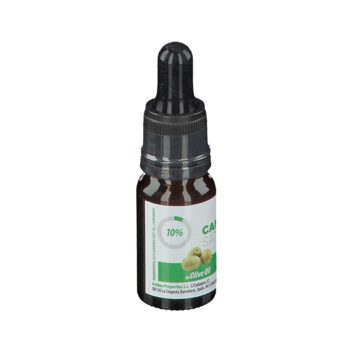 PLANTOFREMEDY® CANNABIS SATIVA OIL Mit Olivenöl 10 % CBD