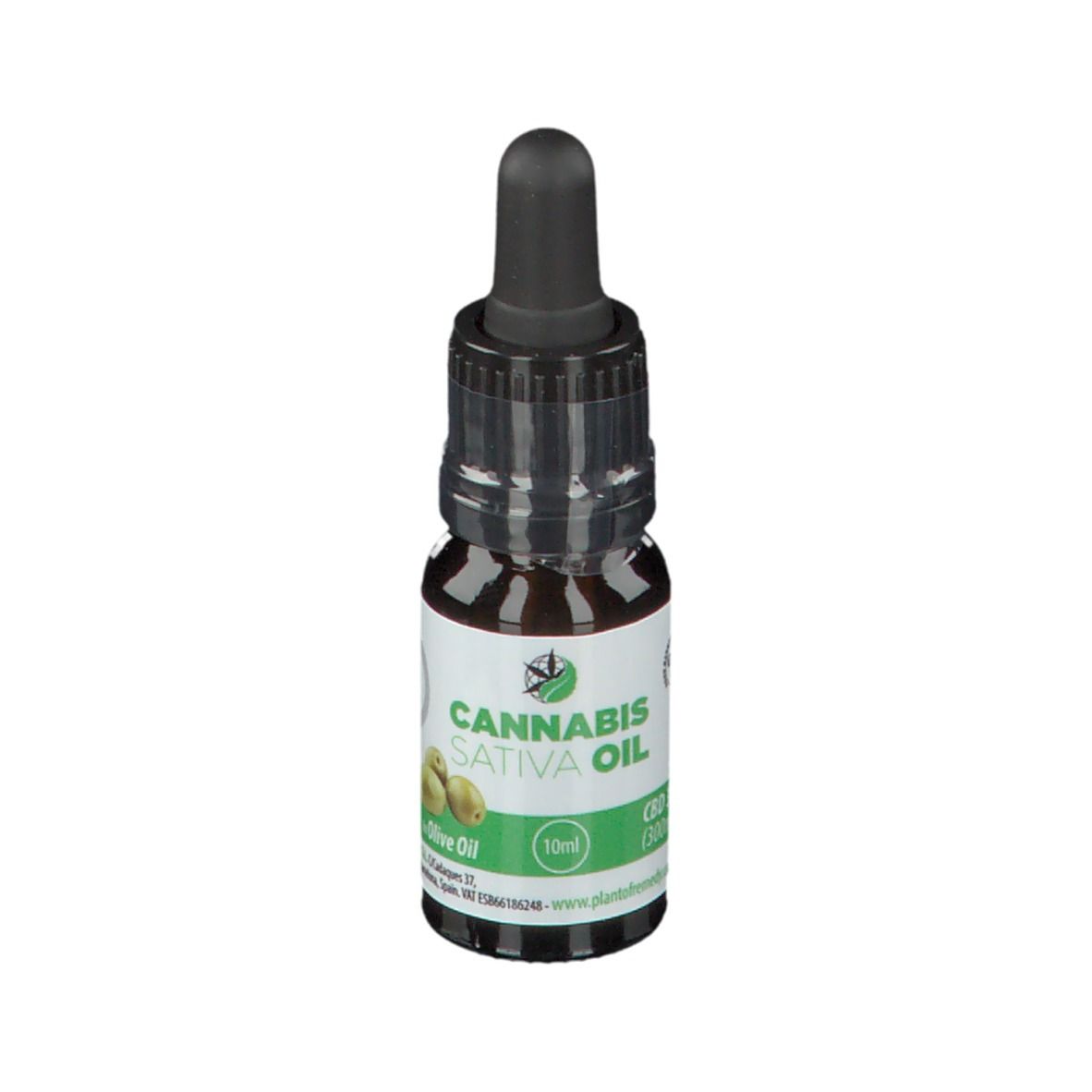 PLANTOFREMEDY® CANNABIS SATIVA OIL Mit Olivenöl 3 % CBD