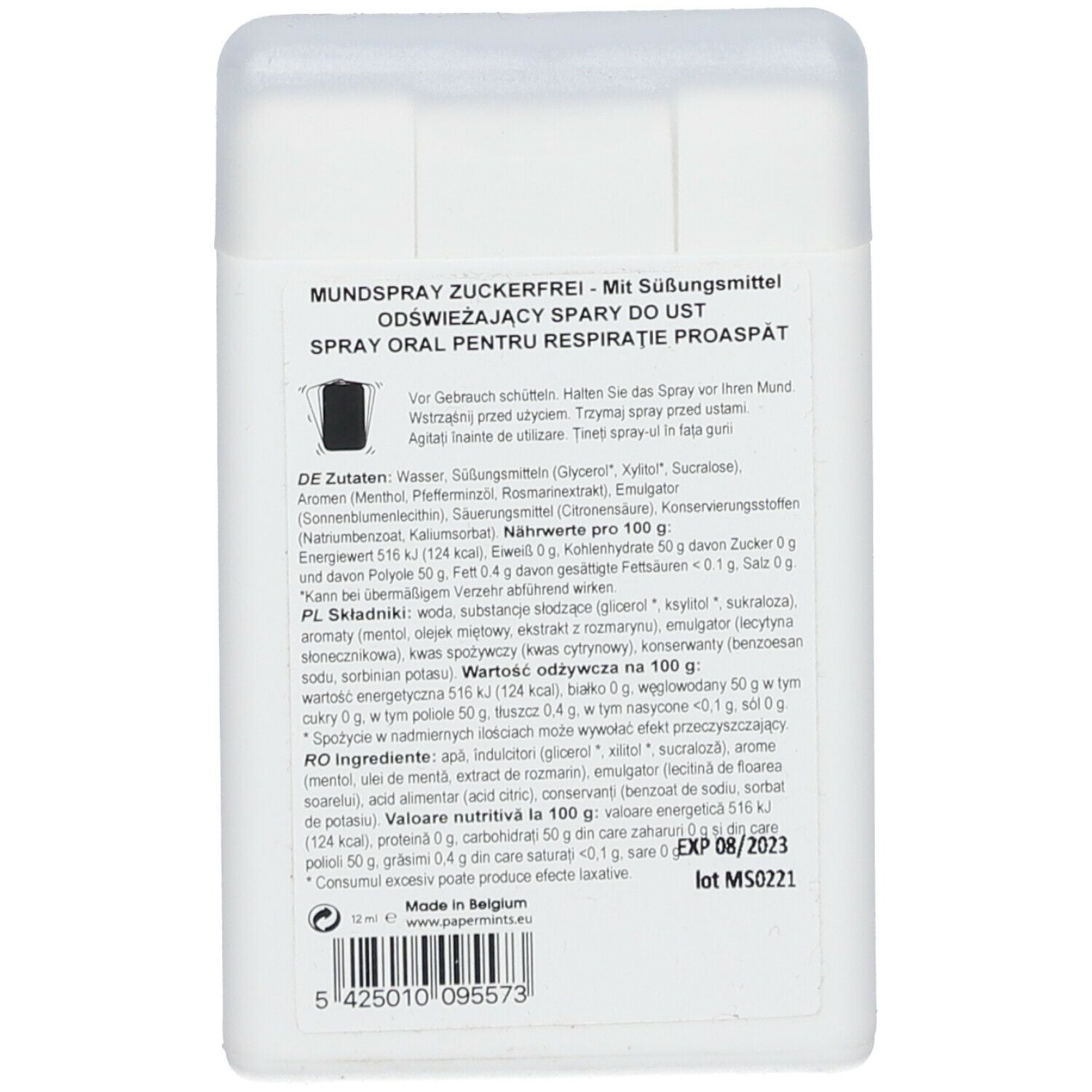 PaperMints® Mundspray