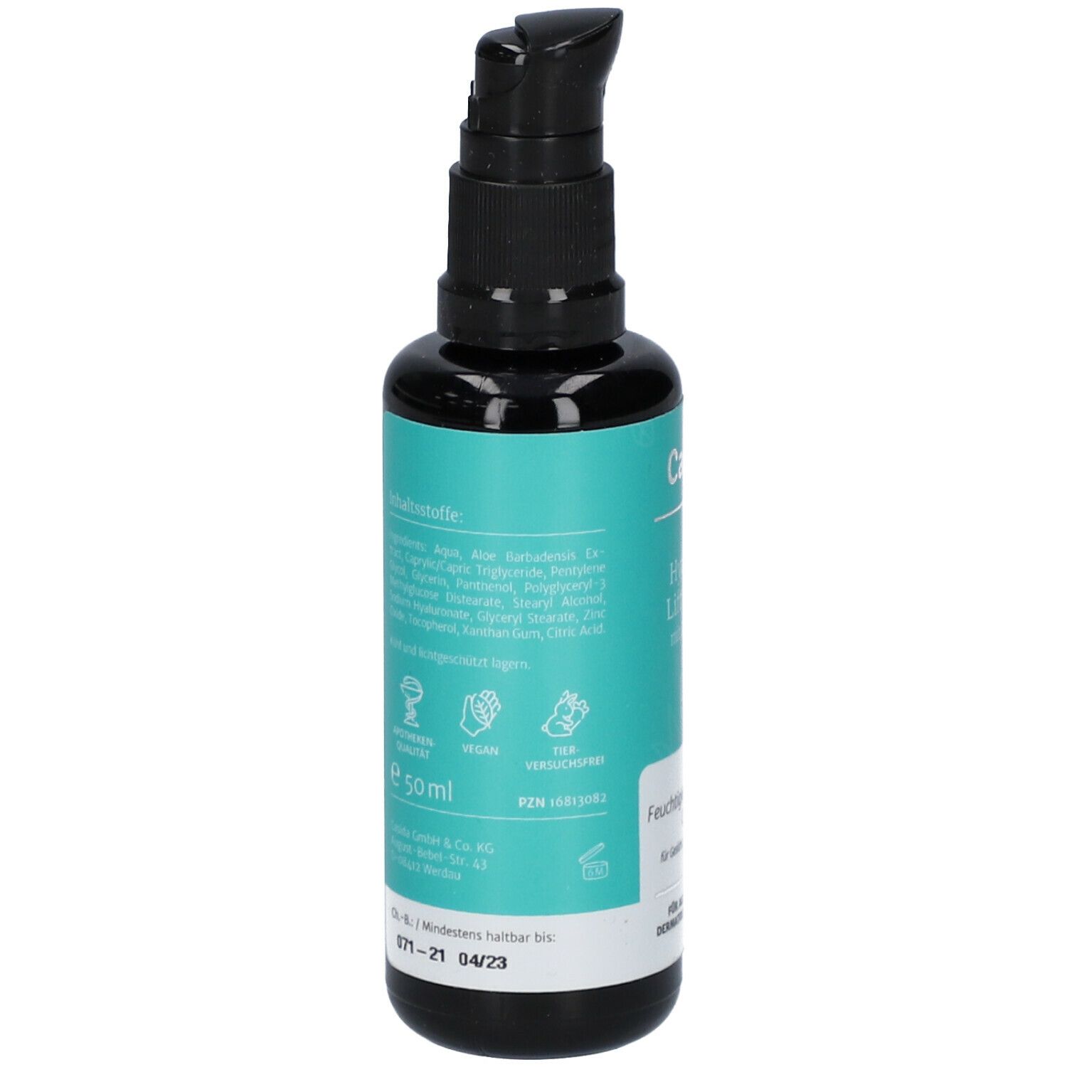 Casida Hyaluron Lift Creme mit Aloe Vera