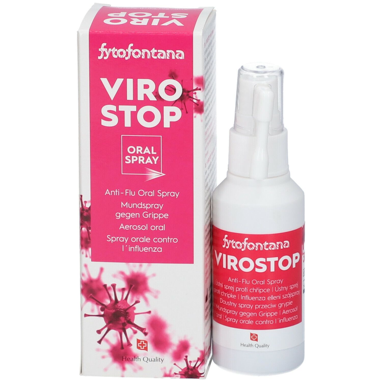 VIROSTOP Mundspray gegen Grippe