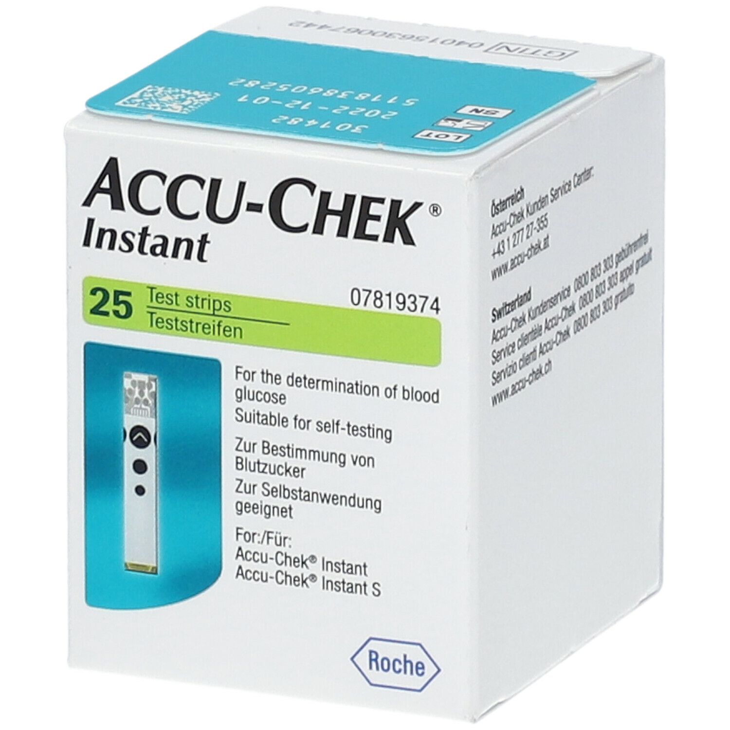 ACCU CHEK® Instant Teststreifen