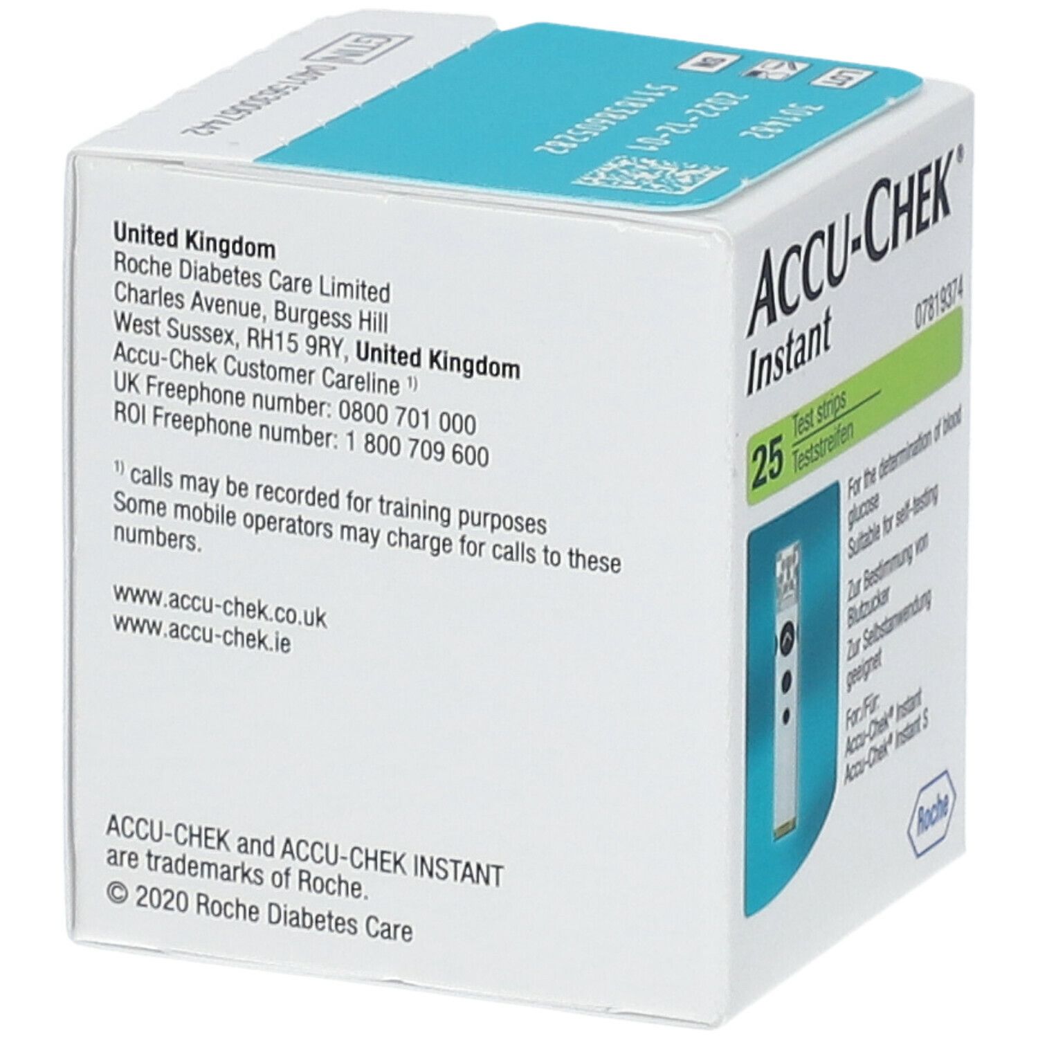 ACCU CHEK® Instant Teststreifen