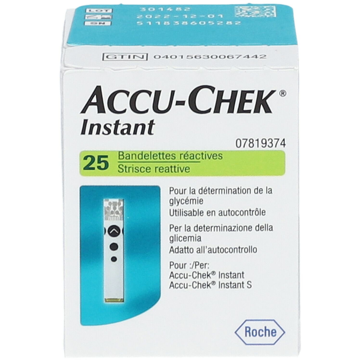 ACCU CHEK® Instant Teststreifen