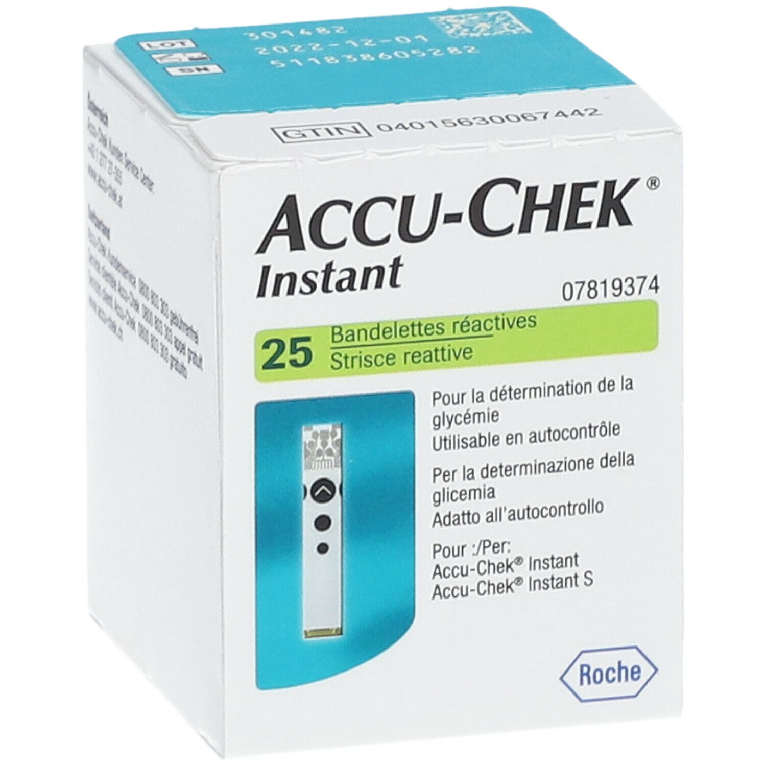 ACCU CHEK® Instant Teststreifen