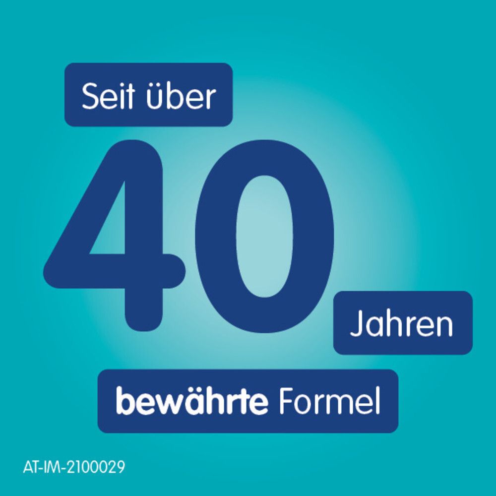 Text: Seit über 40 Jahren bewährte Formel.