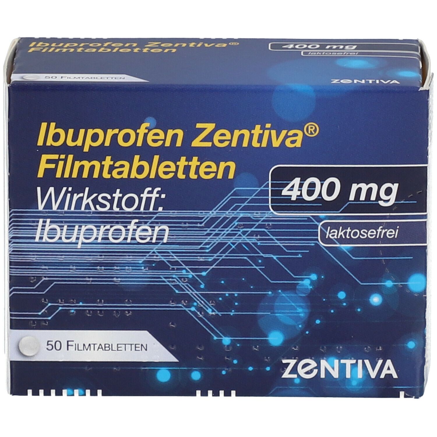 Ibuprofen Zentiva® 400 mg 50 St shopapotheke.at