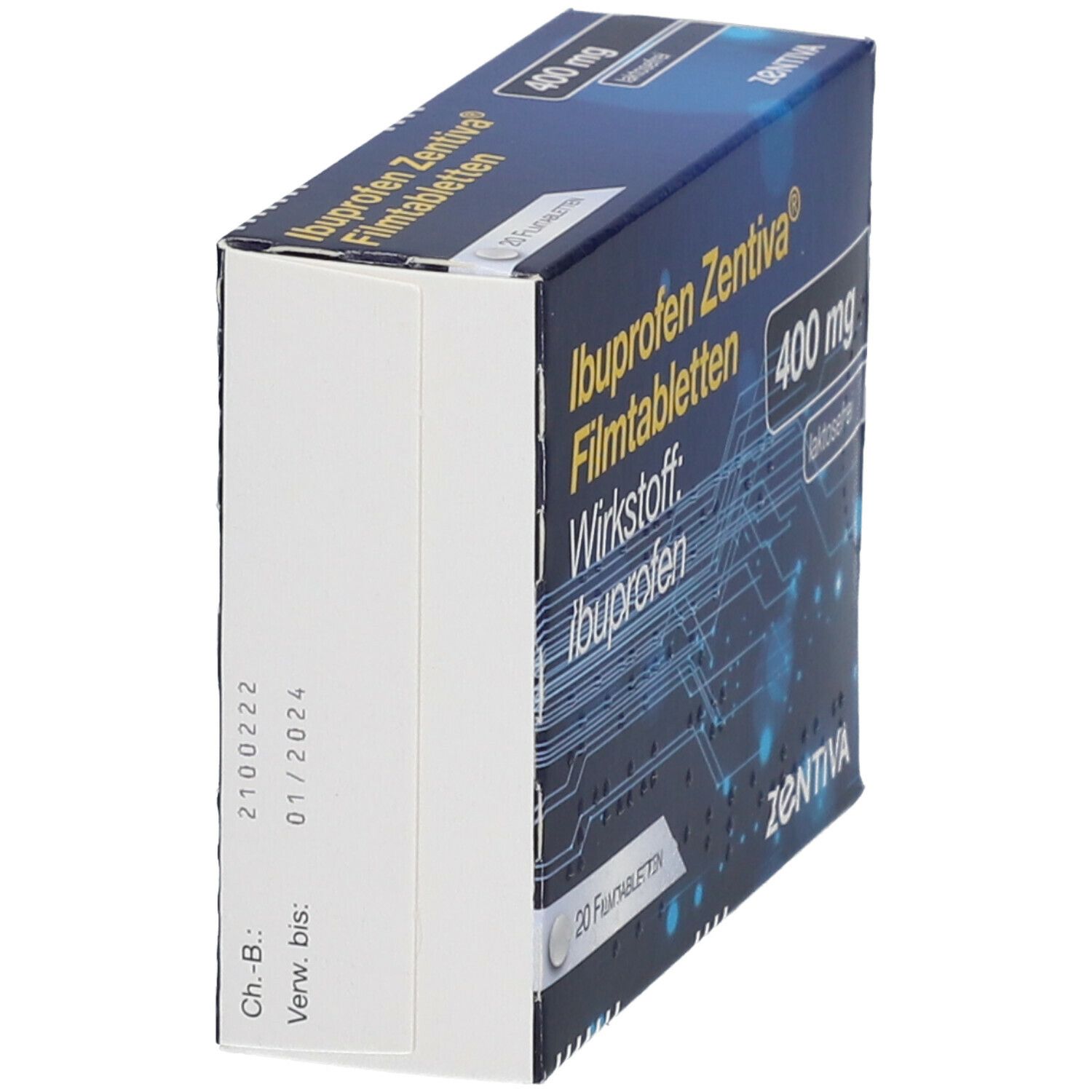 Ibuprofen Zentiva® 400 mg 20 St shopapotheke.at