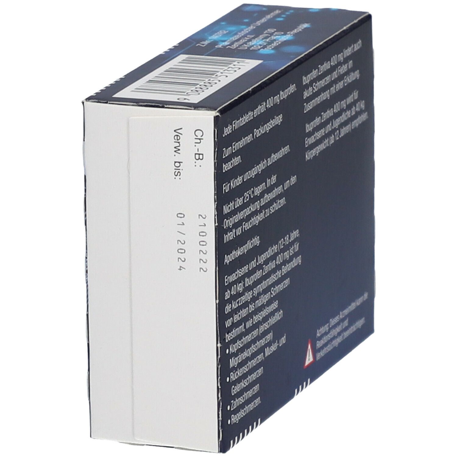 Ibuprofen Zentiva® 400 mg 20 St shopapotheke.at