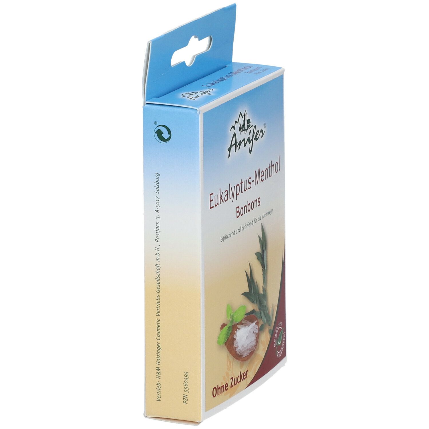 Anifer Bonb ZFR Eukal-Men 75 g Bonbons