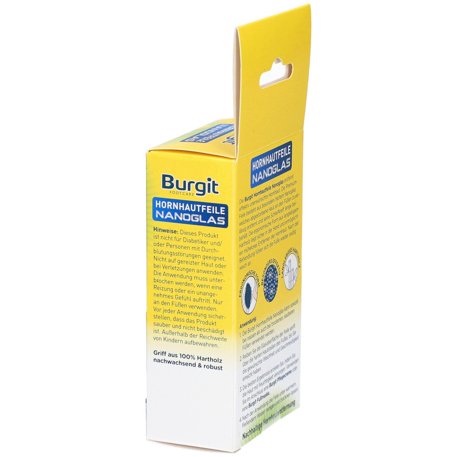 Burgit Hornhautfeile Nanoglas