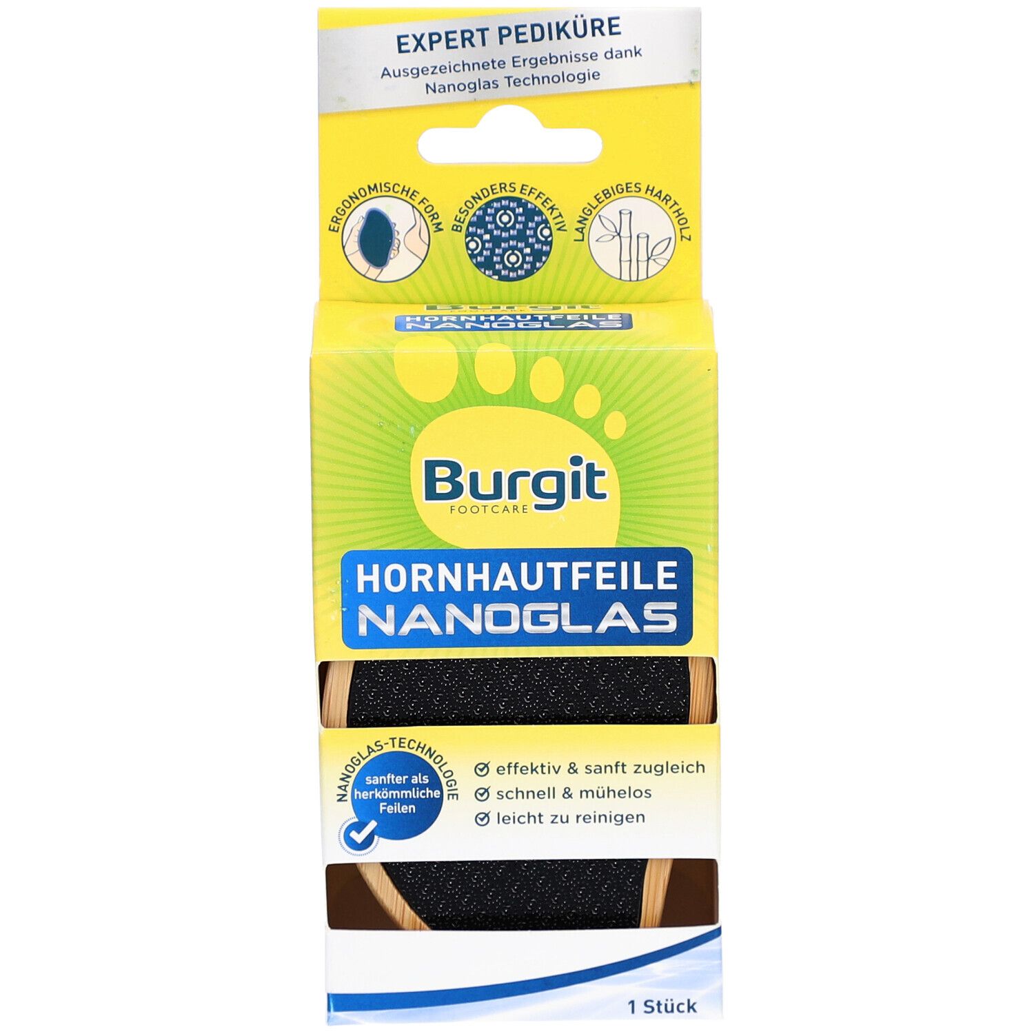Burgit Hornhautfeile Nanoglas