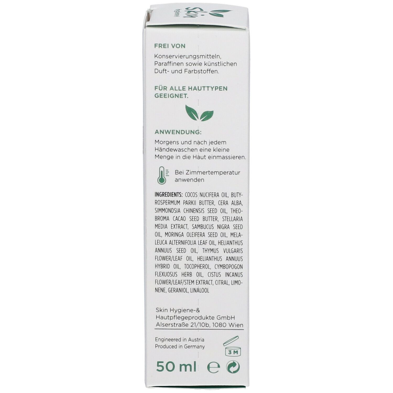 skin hygiene® HYGIENE-HAND SALBE