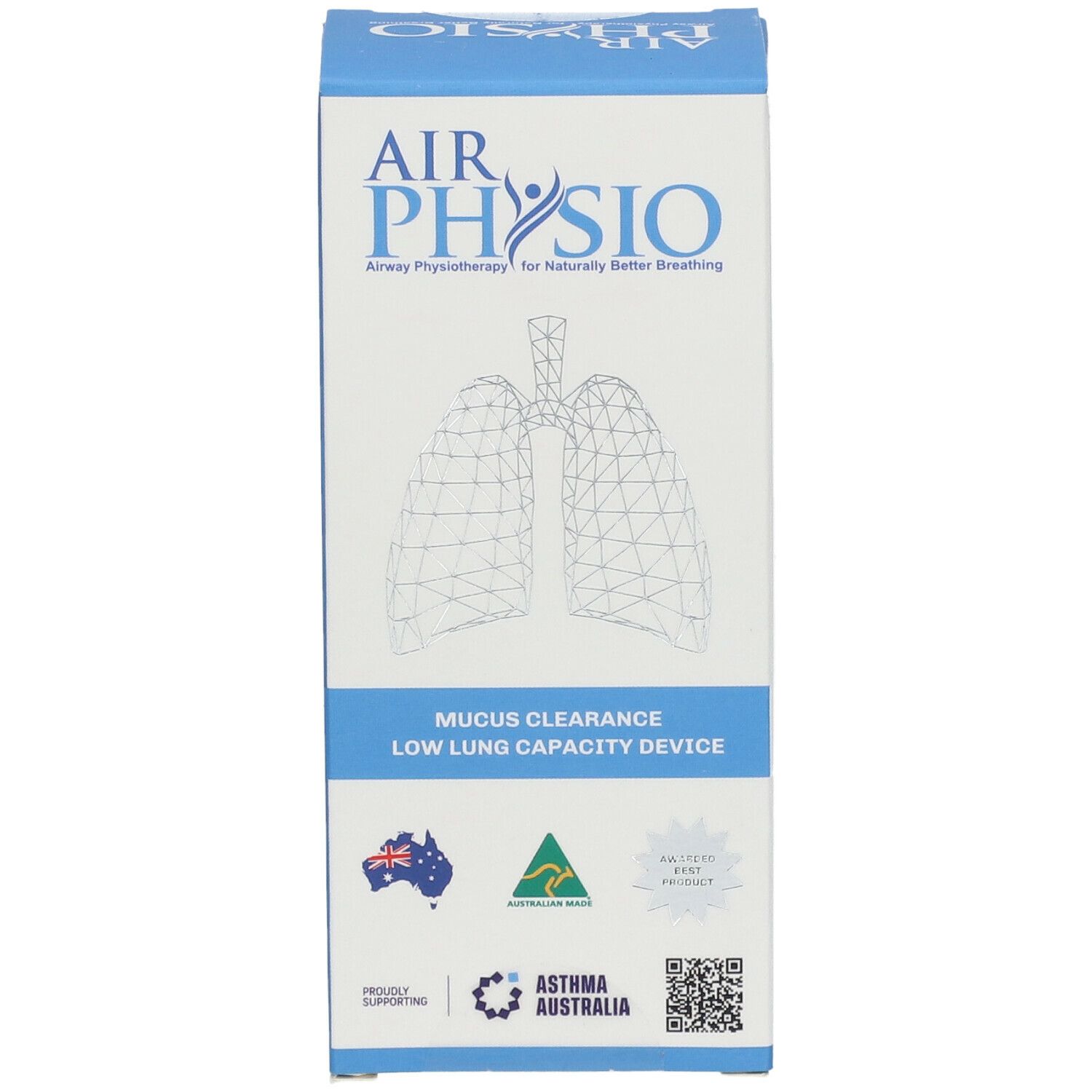 AIRPHYSIO Gerät bei geringer Lungenkapazität
