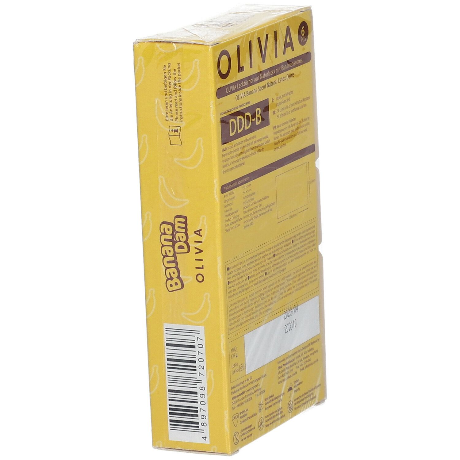 OLIVIA Lecktücher Banane