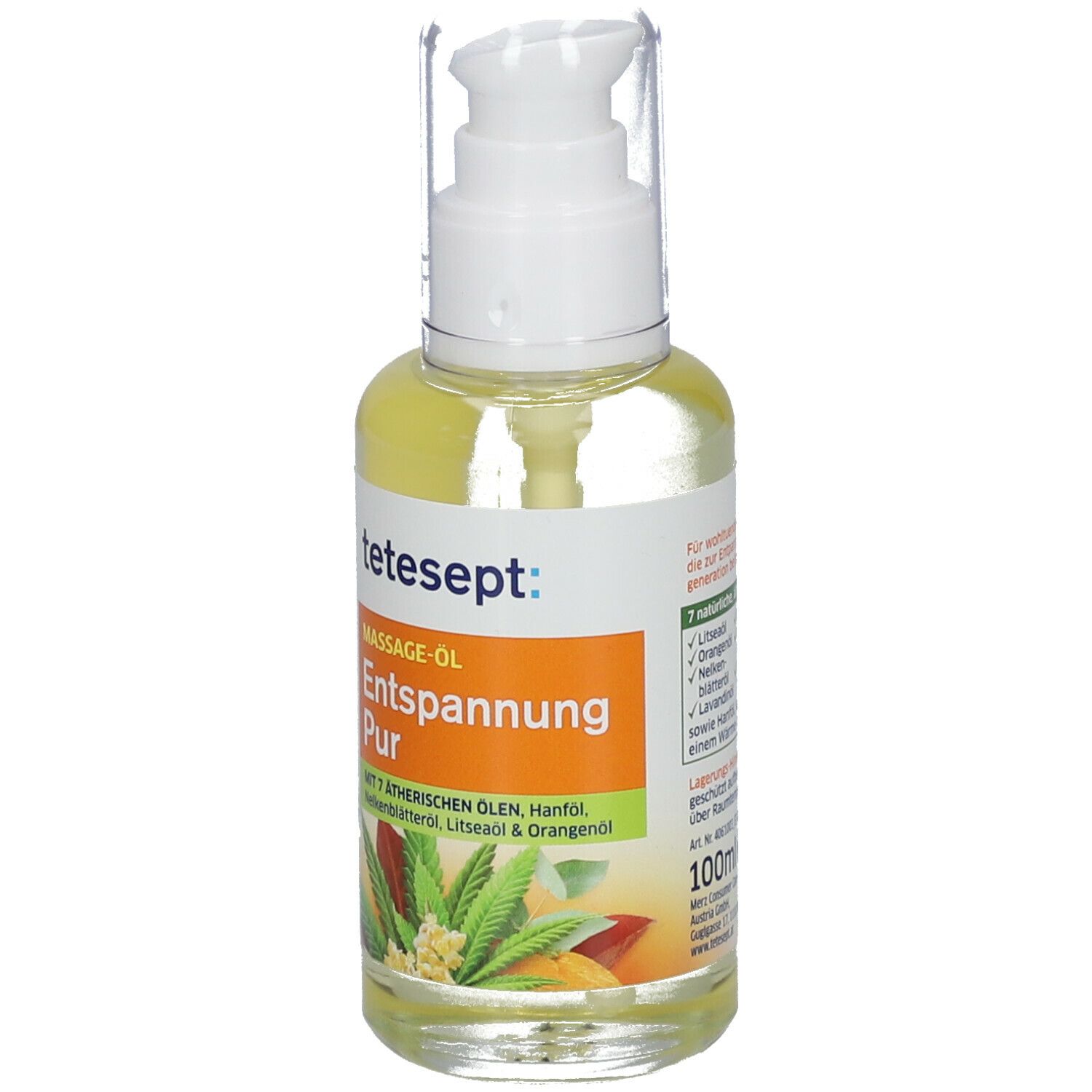 tetesept® Massage-Öl Entspannung Pur
