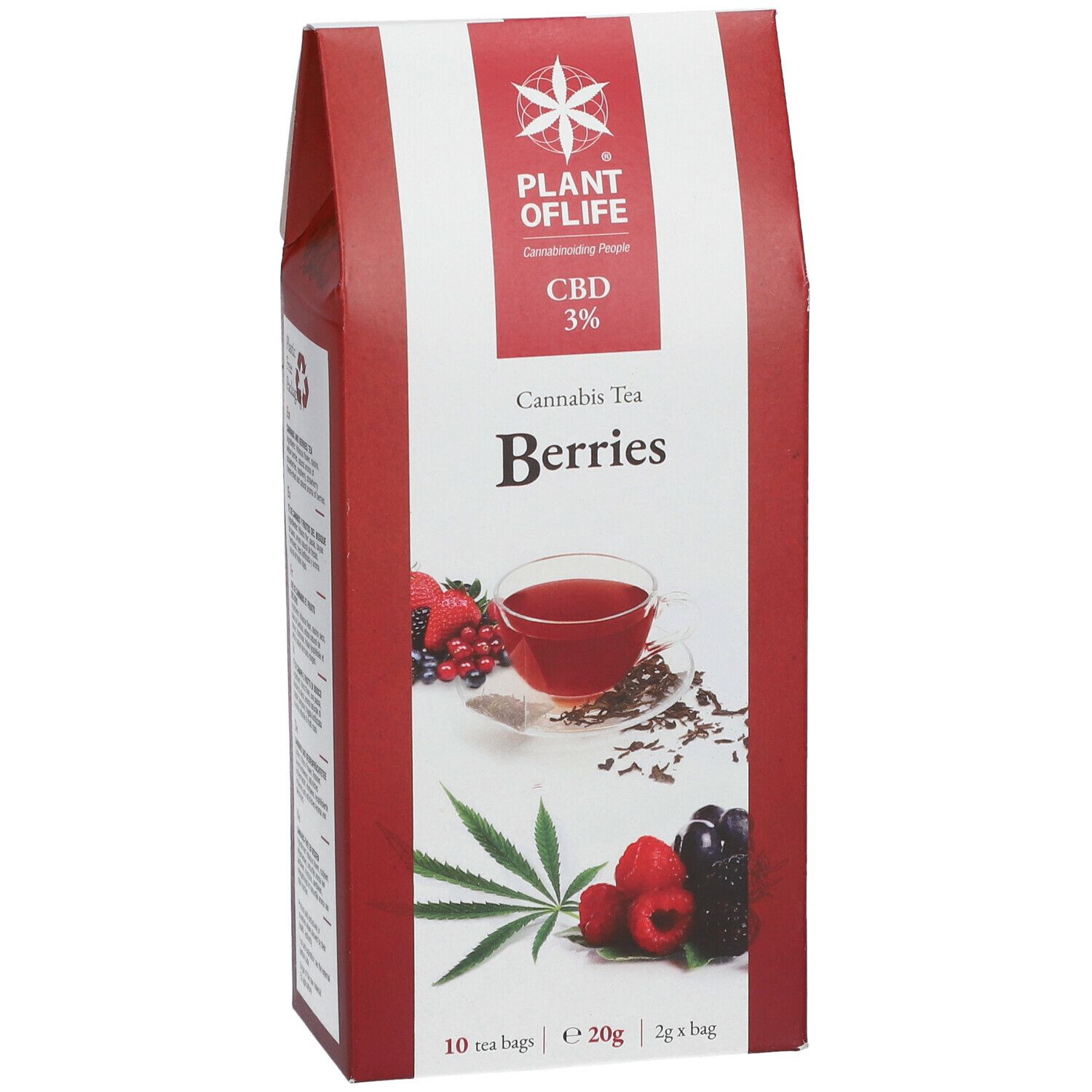 PLANTOFLIFE Cannabis Tea Beerenfrüchte