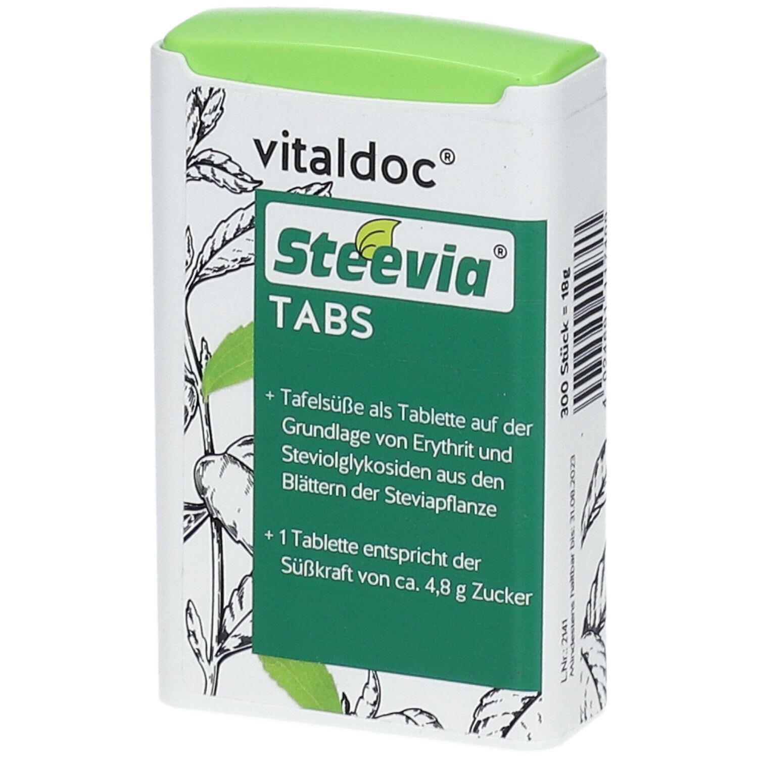 Steevia Tabs Spenderbox 300 St Tabletten