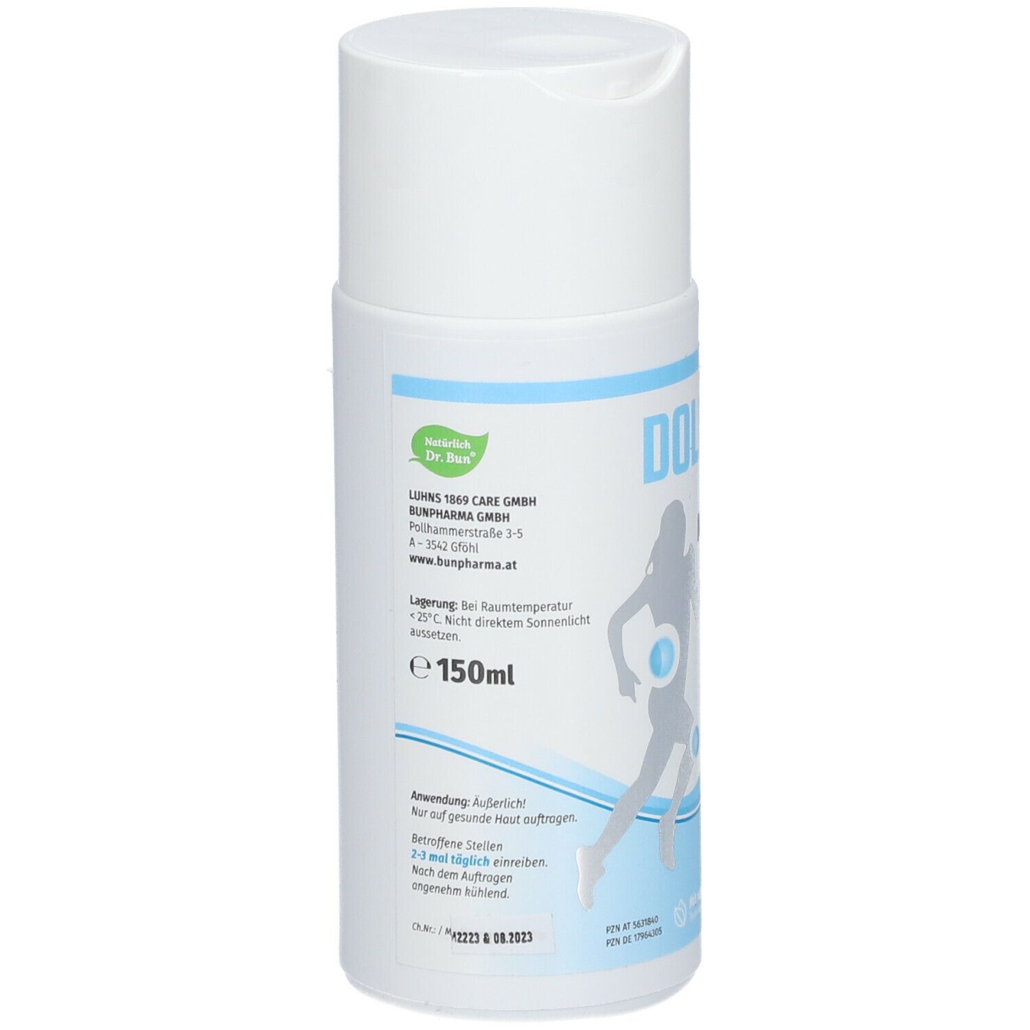 Dolopin CBD BUN Kuehlend 150 ml Gel