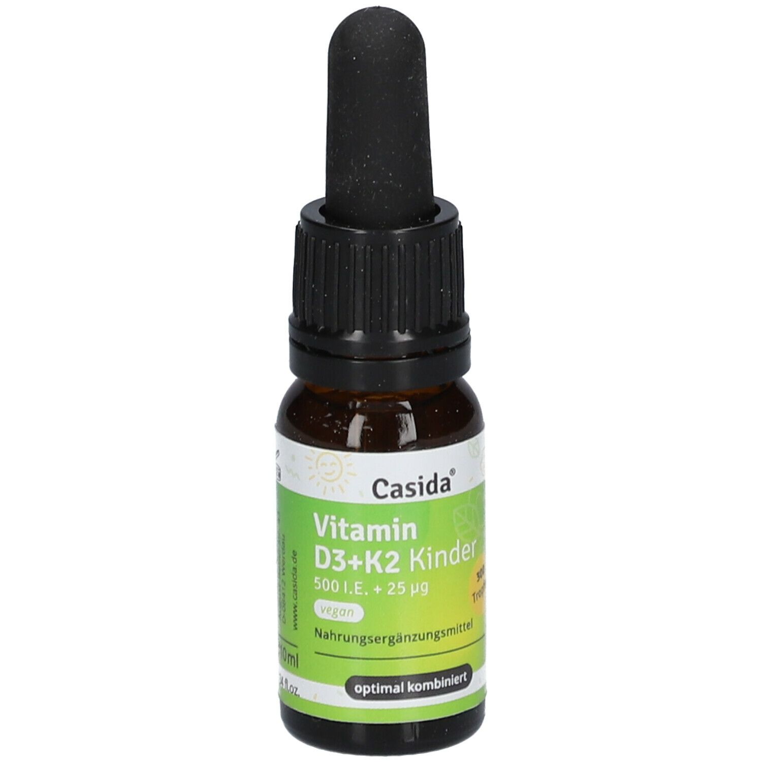Casida® Vitamin D3 + K2 Kinder vegan 10 ml shopapotheke.at