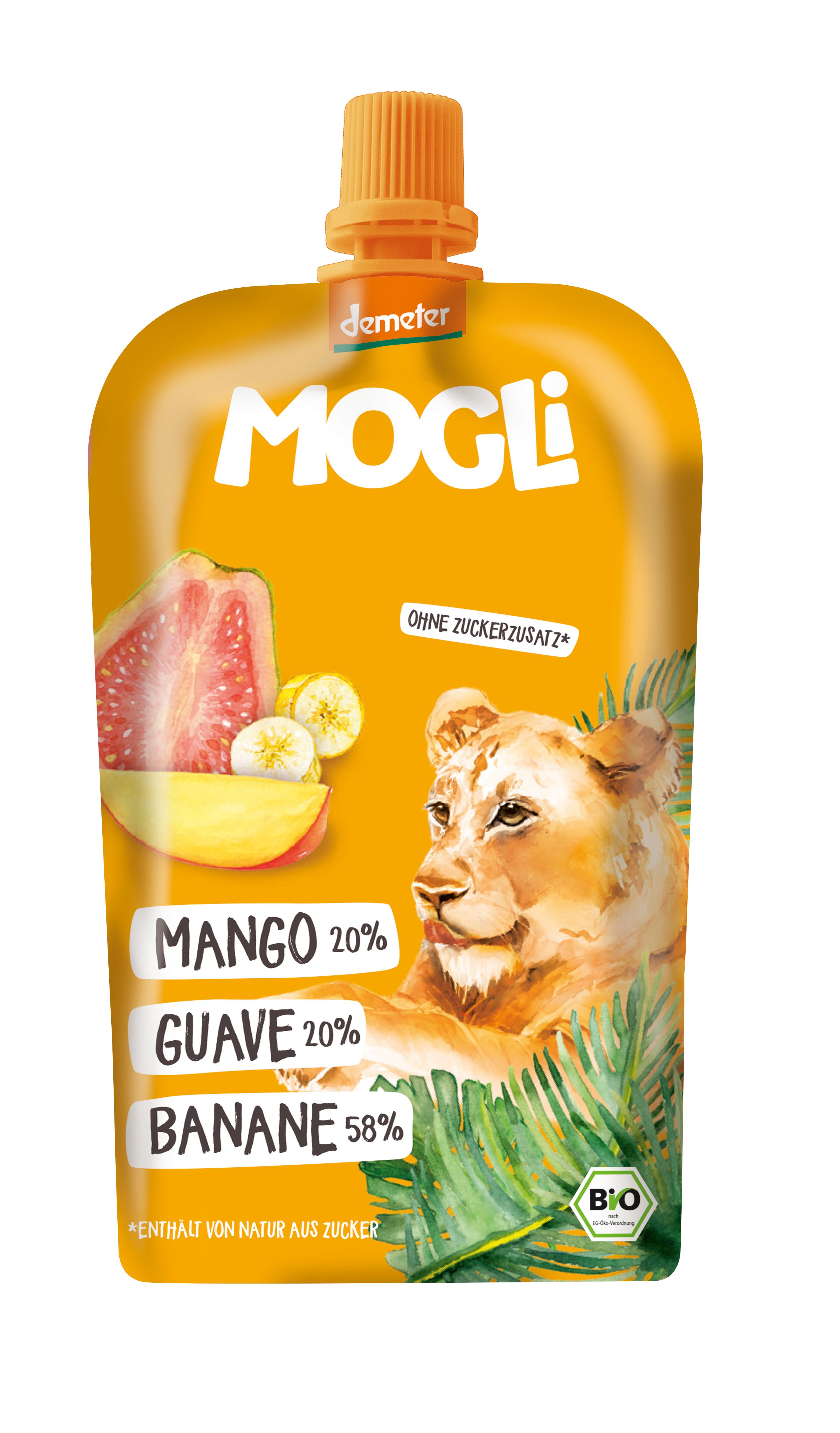 MOGLi Bio Mango Guave Quetschi