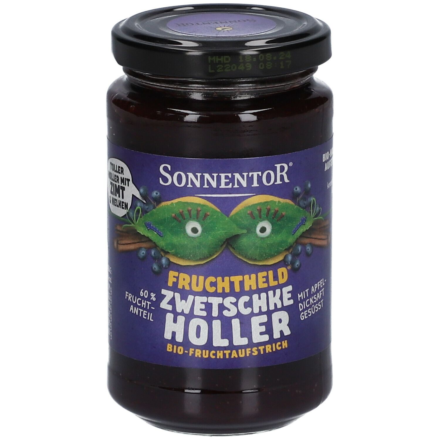 SonnentoR® Holler-Zwetschke mit Zimt und Nelken Fruchtstrich