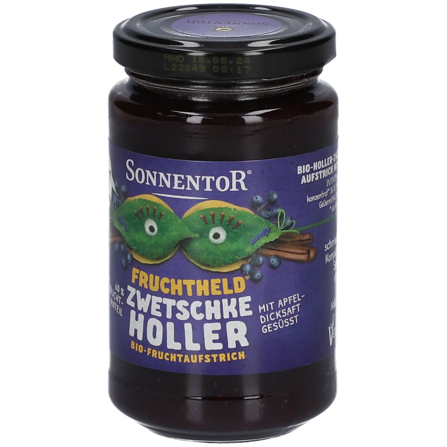 SonnentoR® Holler-Zwetschke mit Zimt und Nelken Fruchtstrich