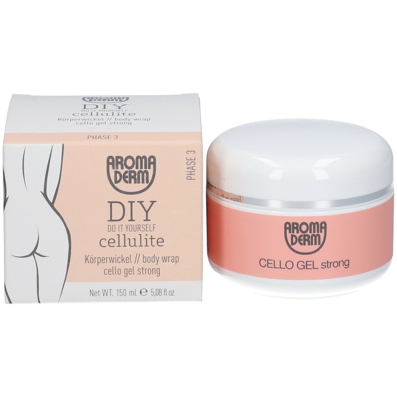 AROMADERM DIY Cellulite Cello Gel Strong Phase 3