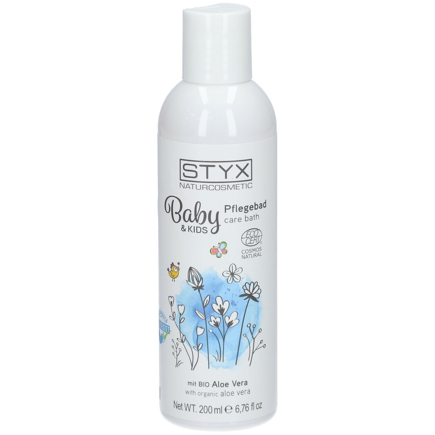 Baby +Kids Pfl.bd Cosm NAT 200 ml Badeöl