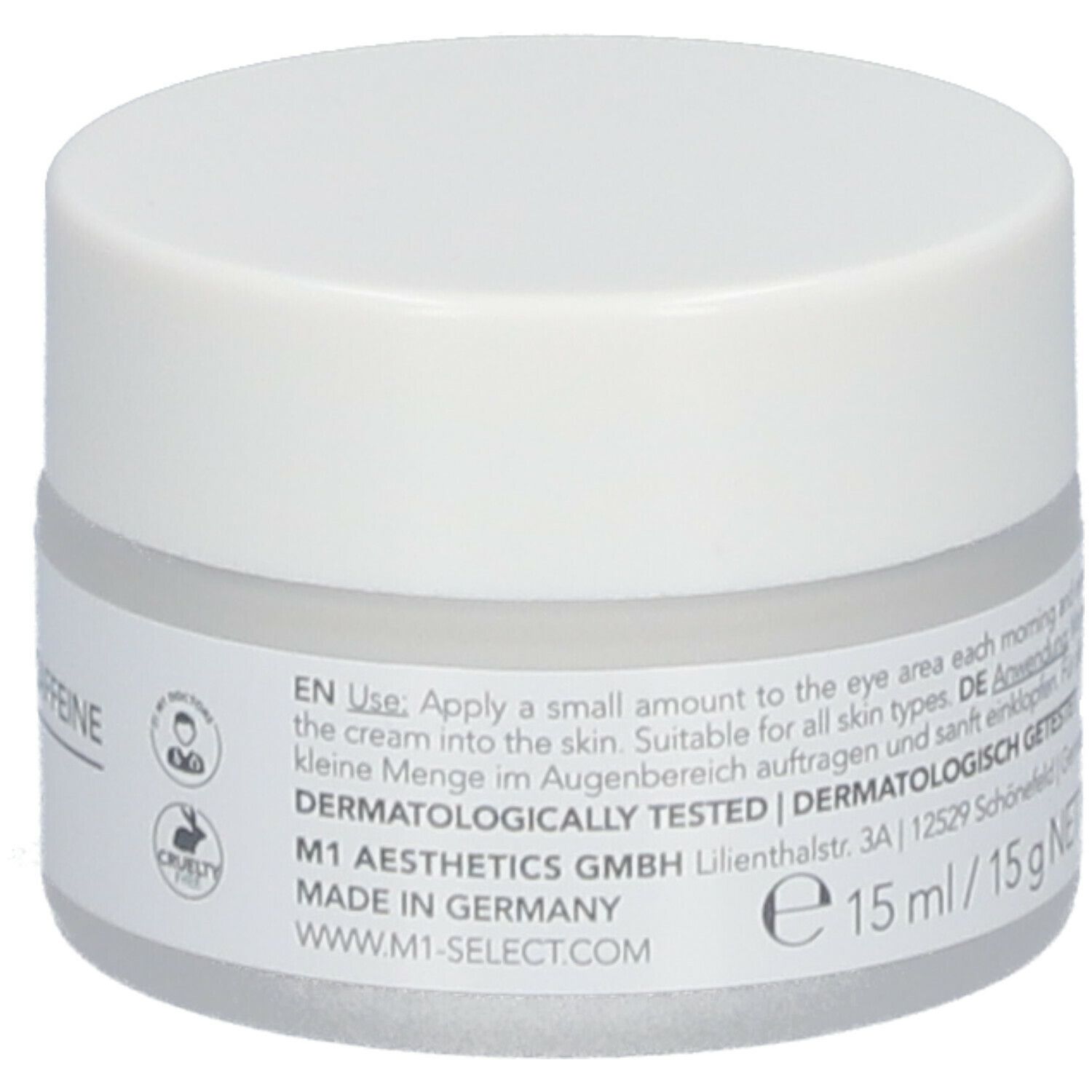 M1 Select Pure Reichhaltige Augencreme