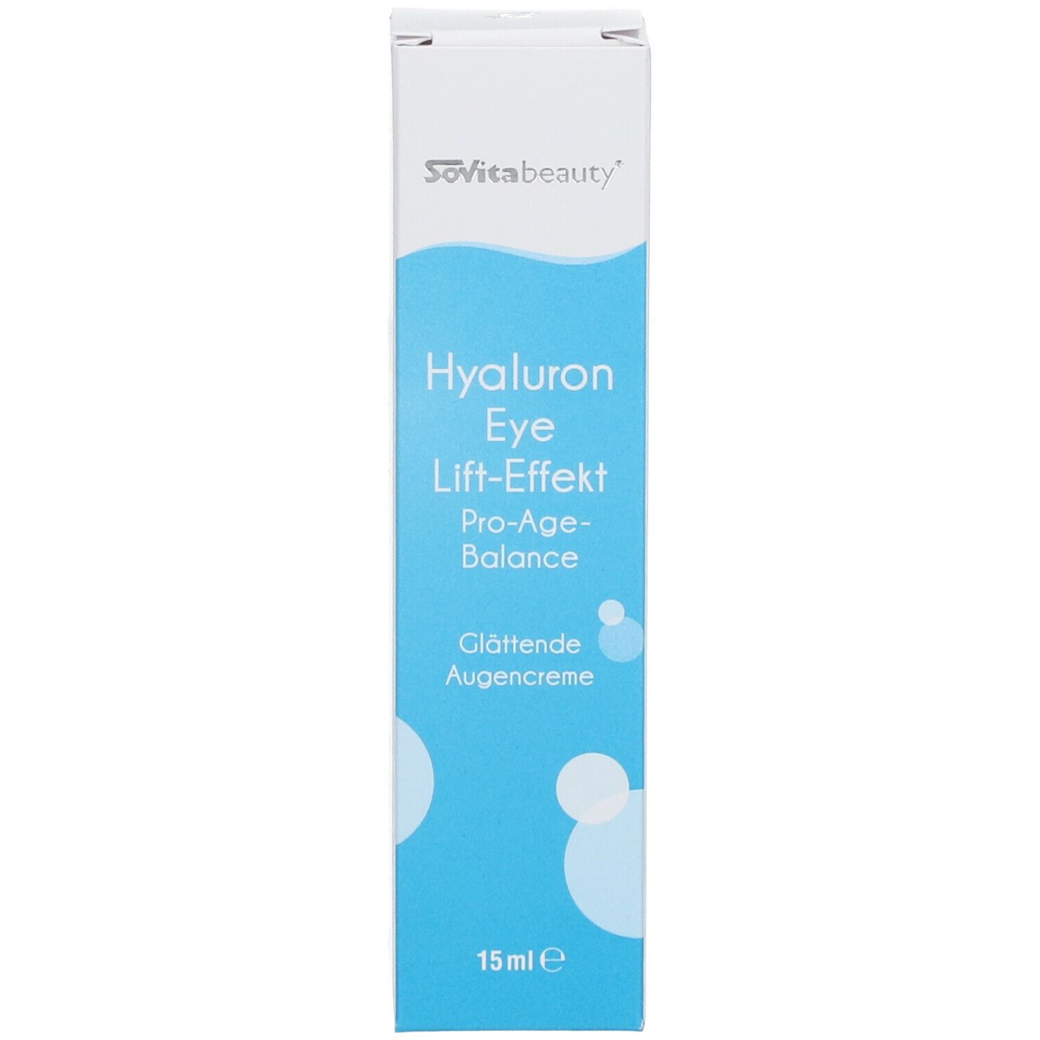 SoVitabeauty® Hyaluron Eye Lift-Effekt