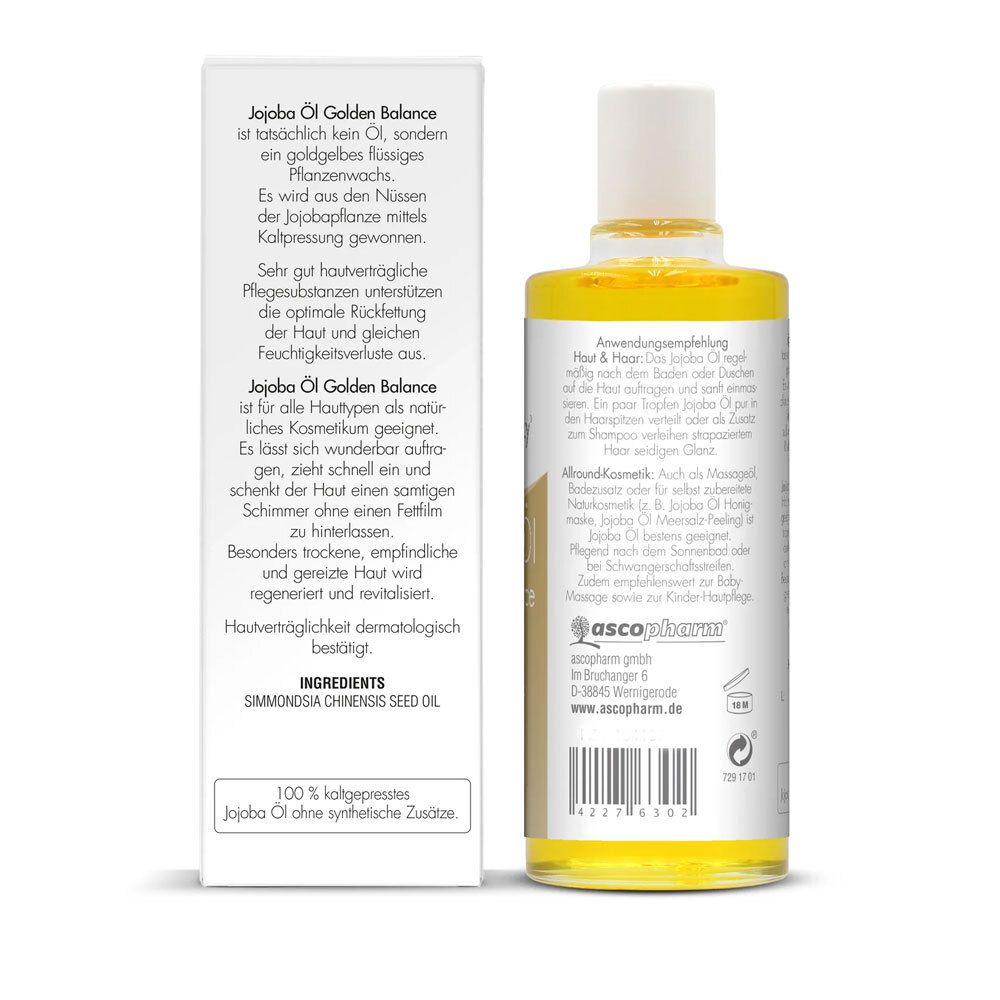 SoVitabeauty® Jojoba Öl