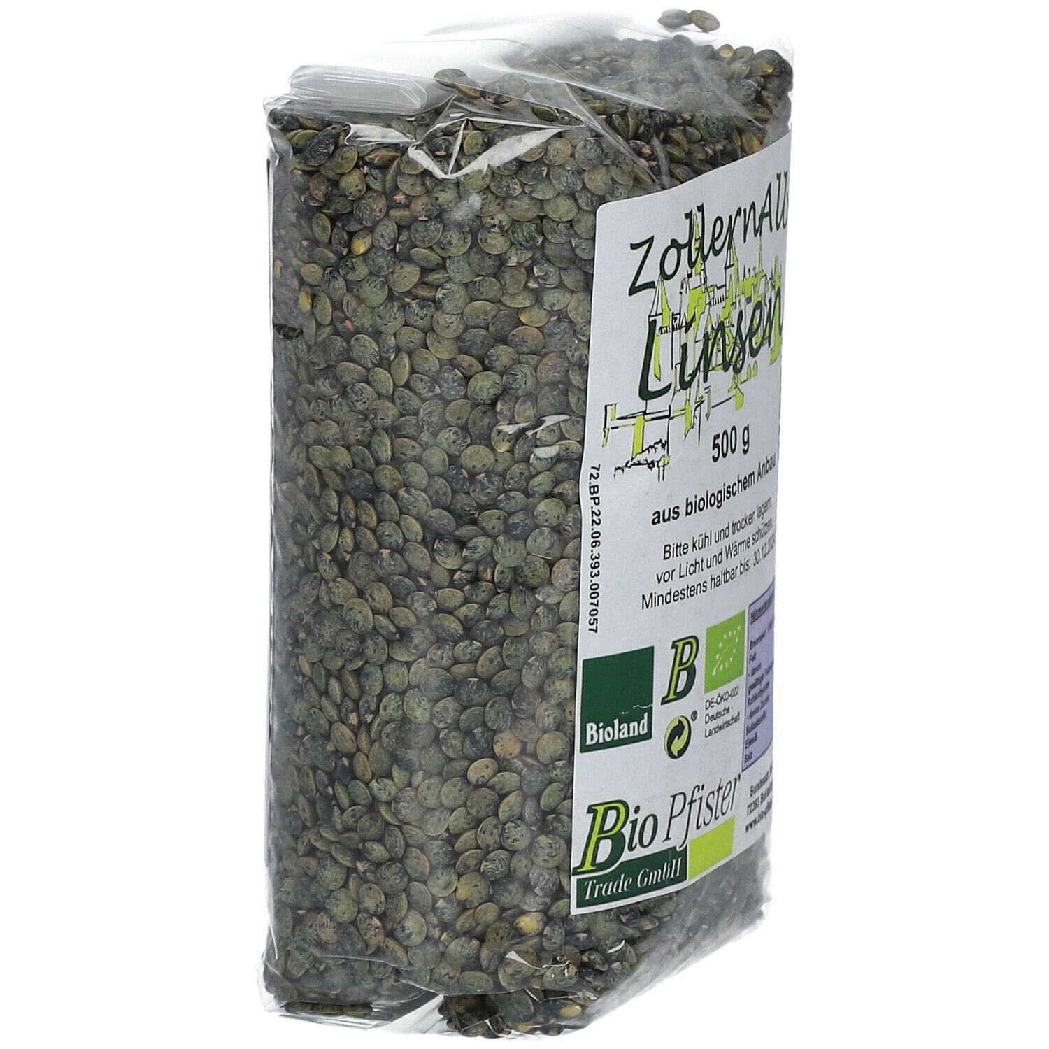 Linsen Zollern ALB Bioland 500 g Sonstige