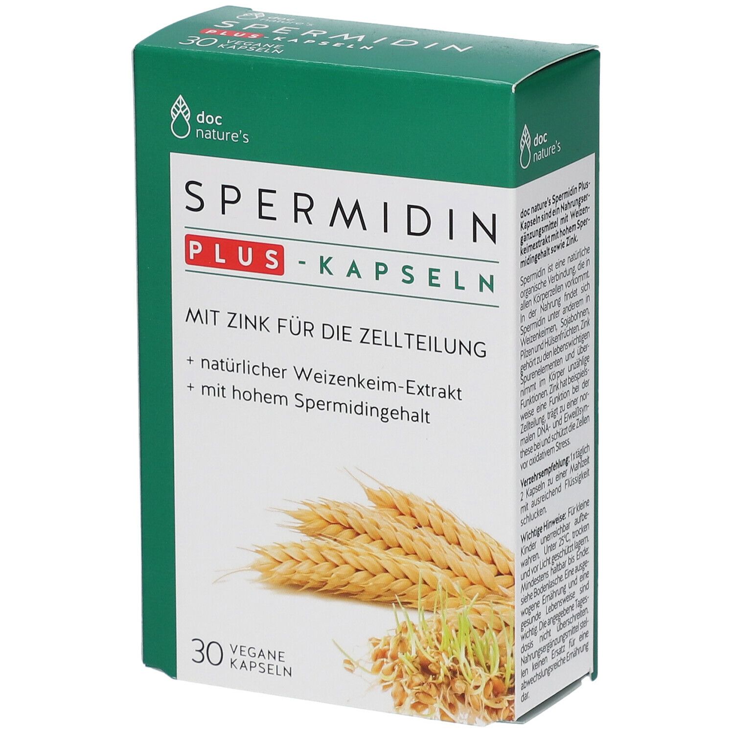 Spermidin Plus KPS DOC 30 St Kapseln