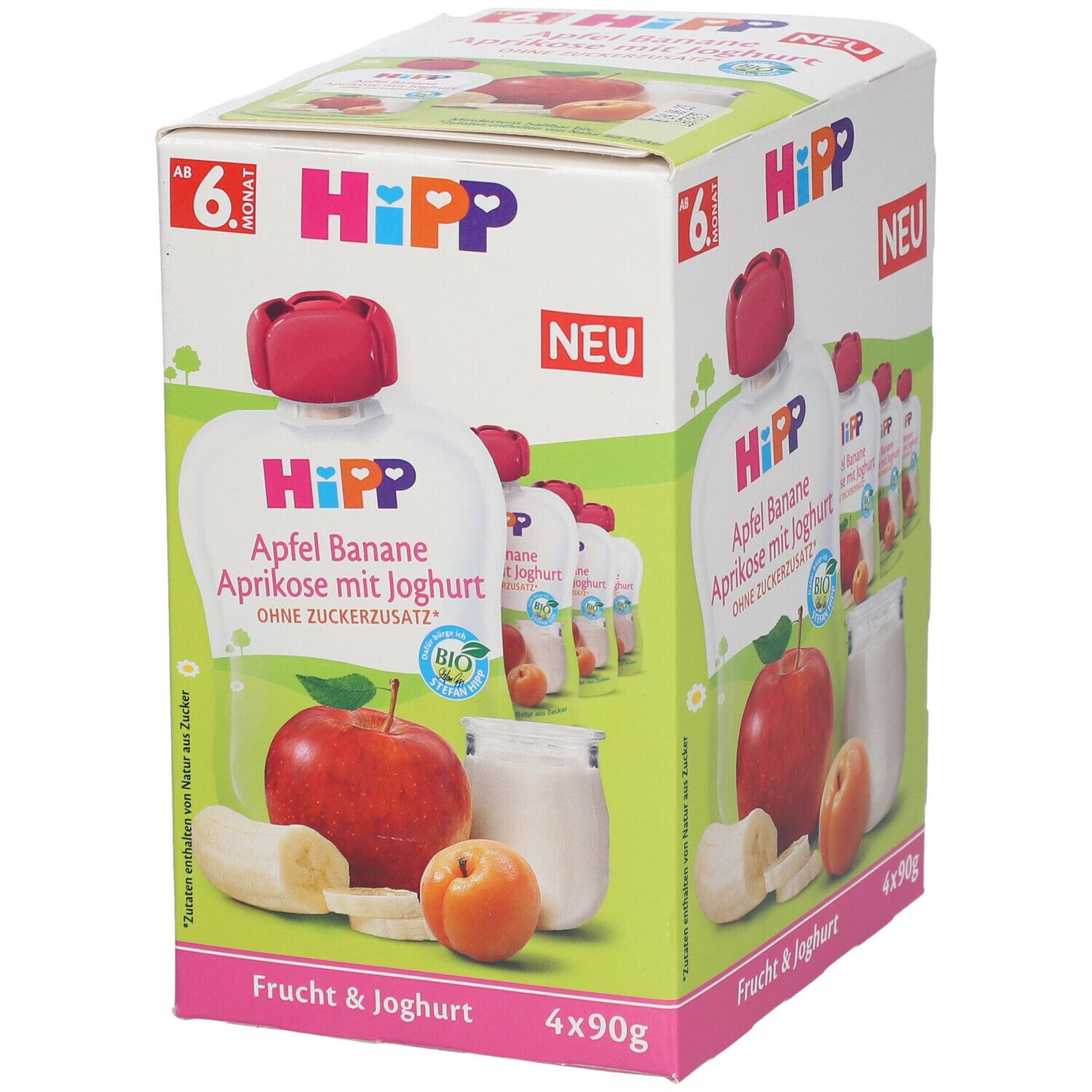 Hipp Quetschbtl Fr/Jogh APF 360 g Sonstige