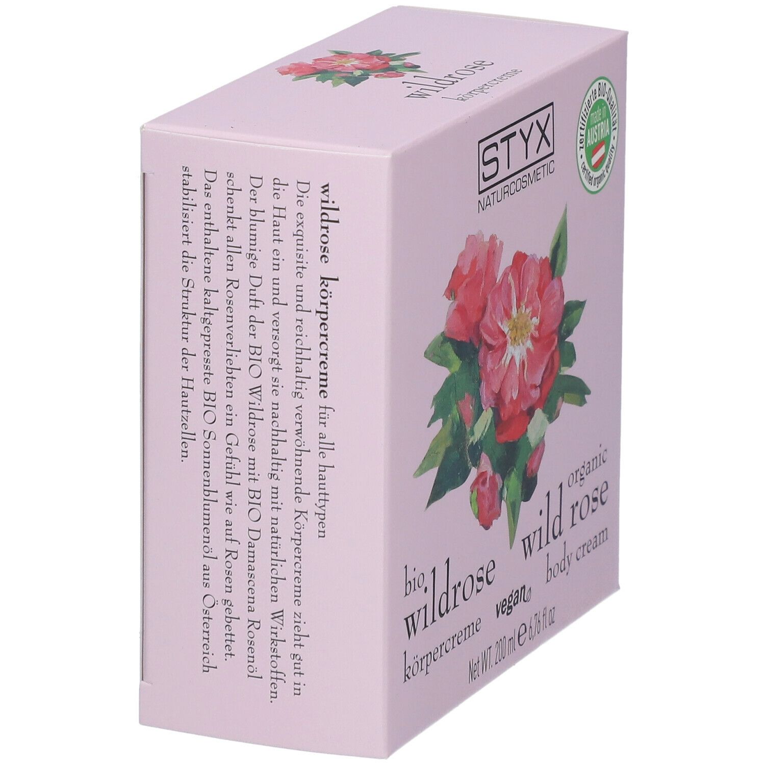 Styx Koerpcr Wildrose 200 ml Creme