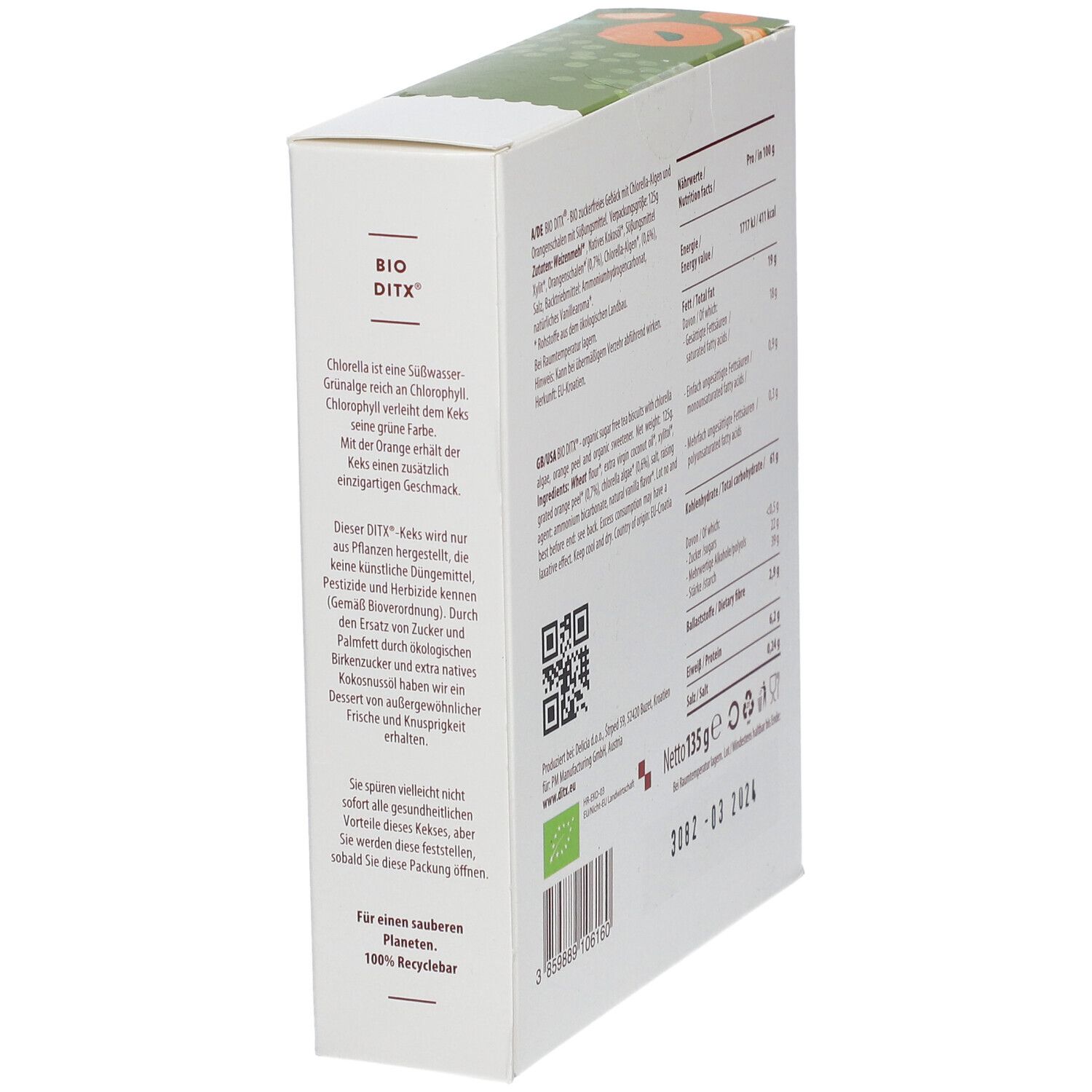 DITX® Süßwasseralgenkekse