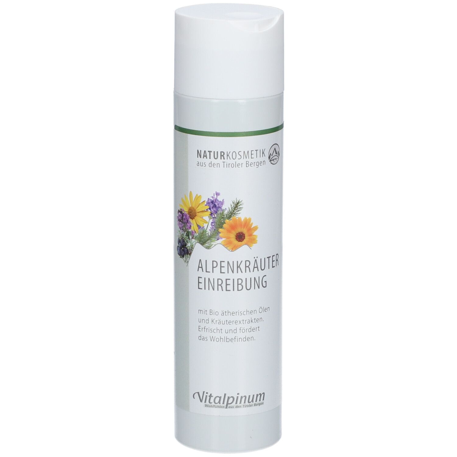 Vitalpinum Naturkosmetik Alpenkräuter Einreibung