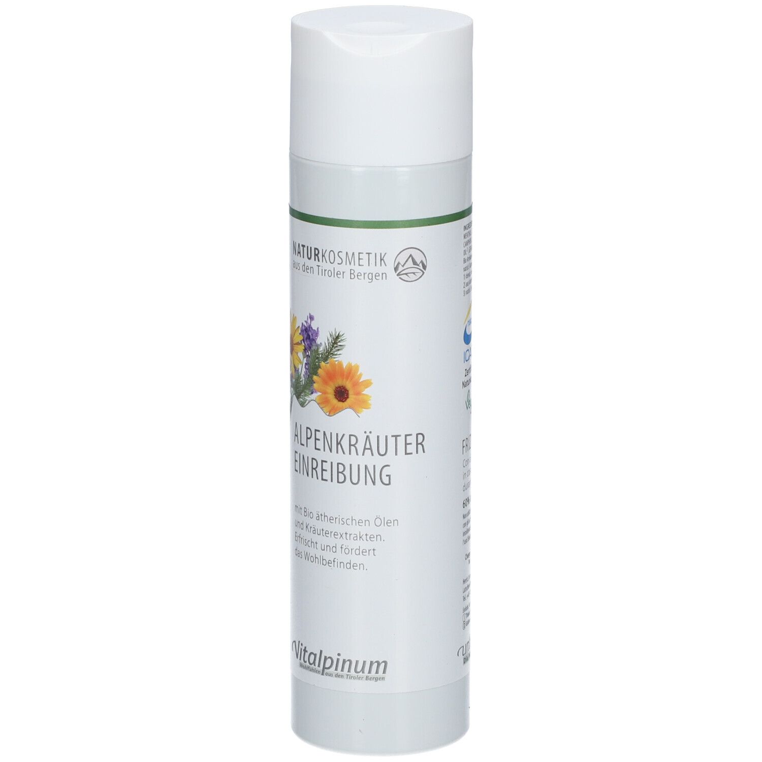Vitalpinum Naturkosmetik Alpenkräuter Einreibung