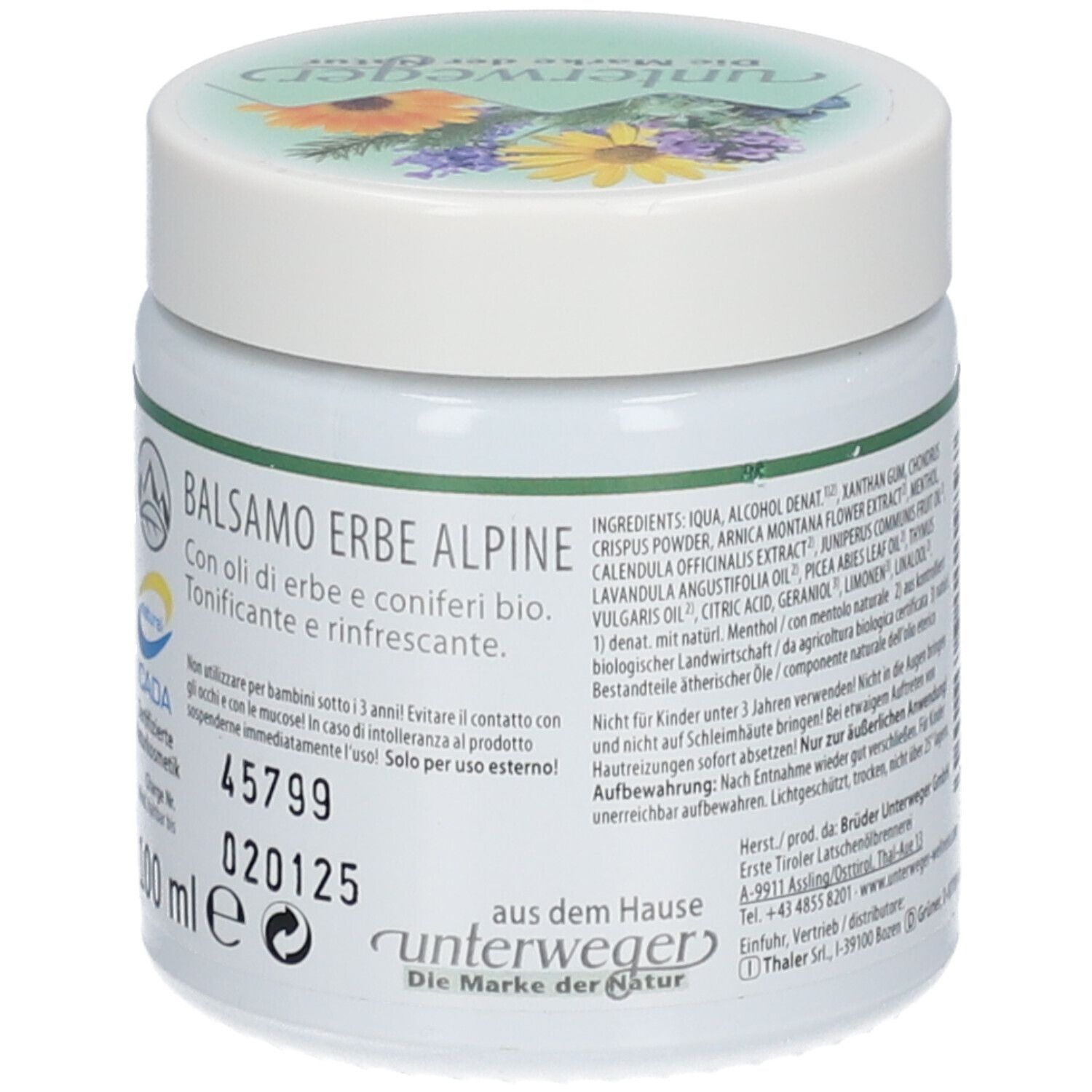 Vitalpinum Naturkosmetik Alpenkräuter Balsam