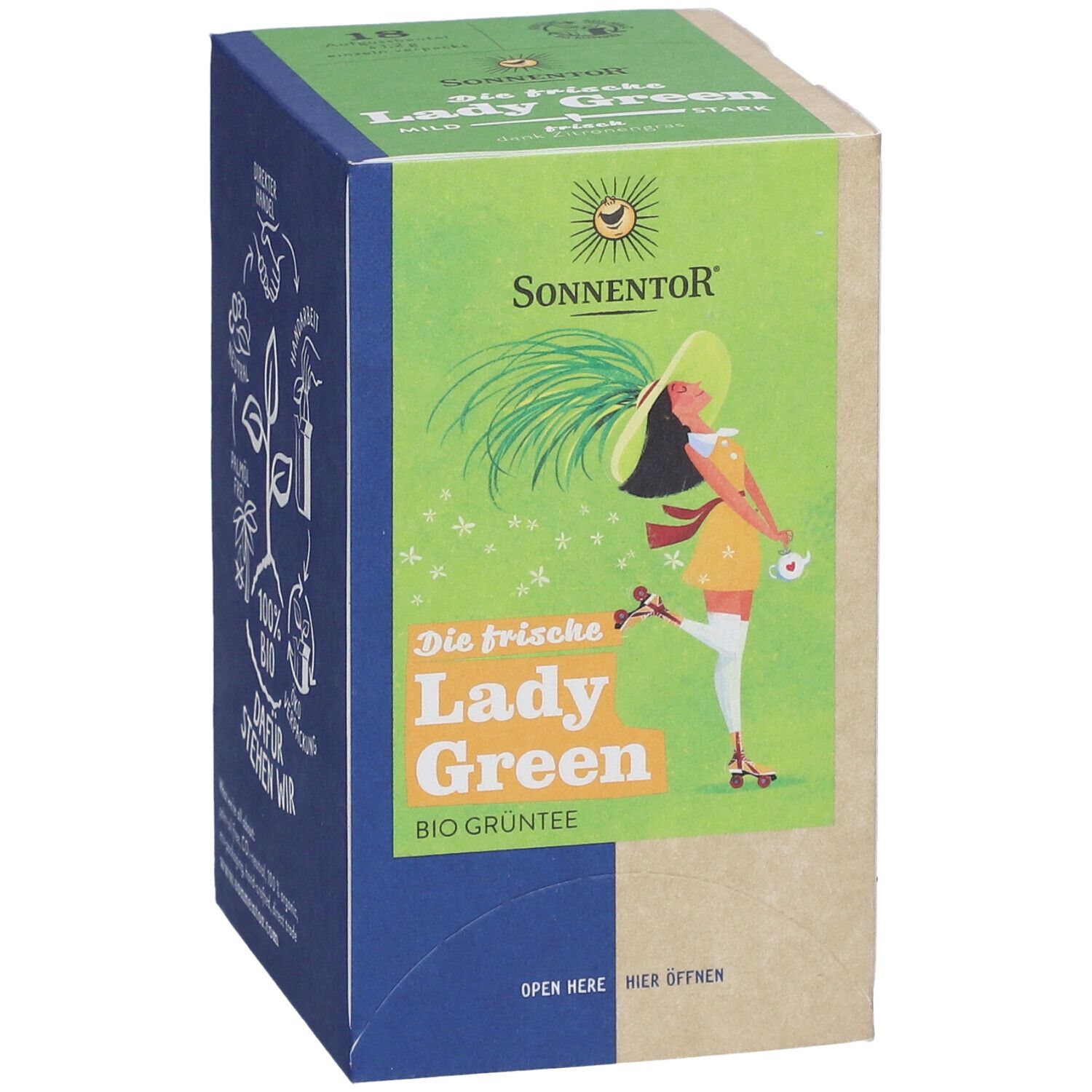 Sonnentor Die frische Lady Green Tee