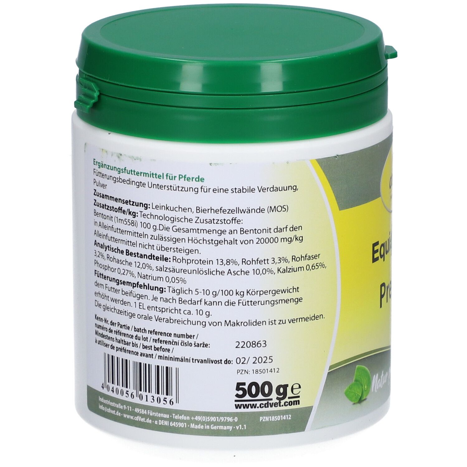 Equigreen Prebiotic VET 500 g Pulver