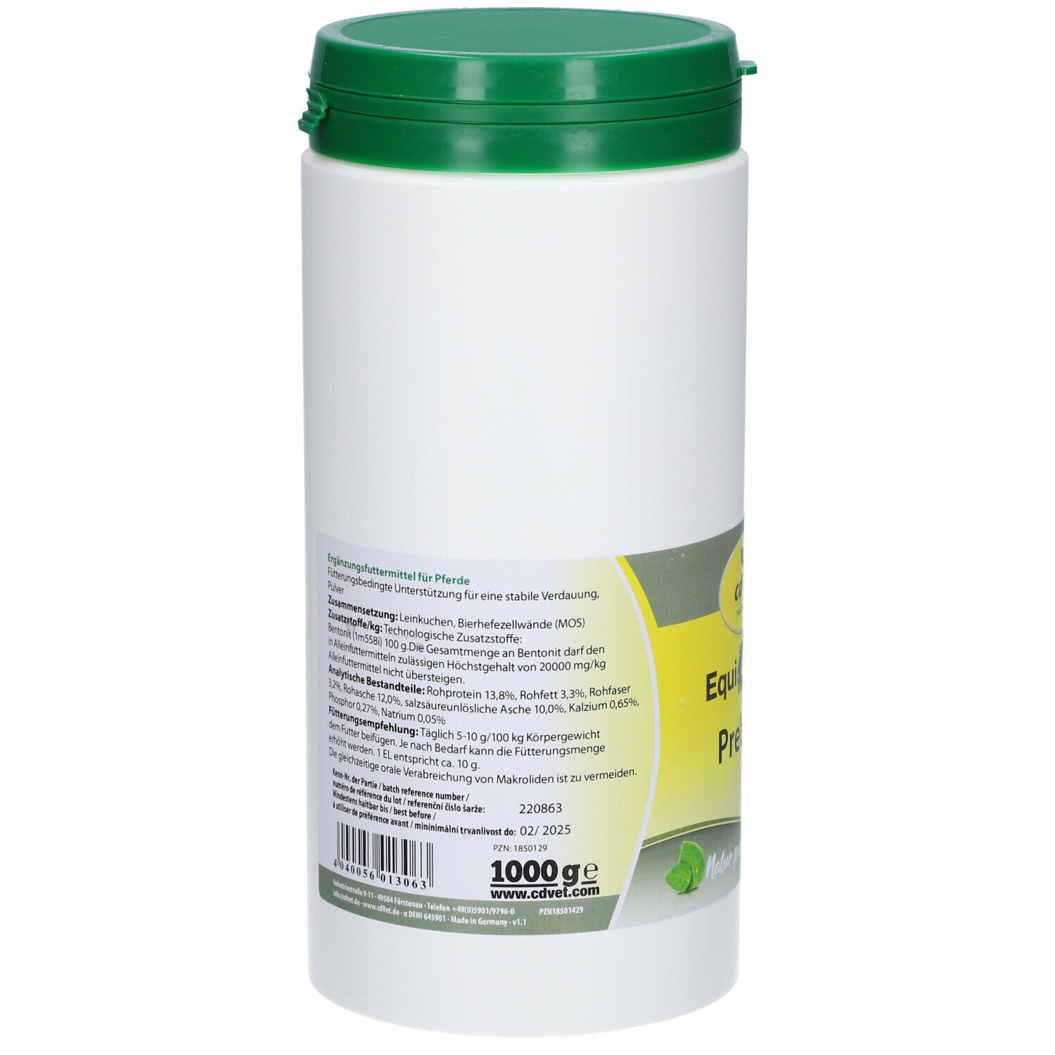 Equigreen Prebiotic VET 1000 g Pulver