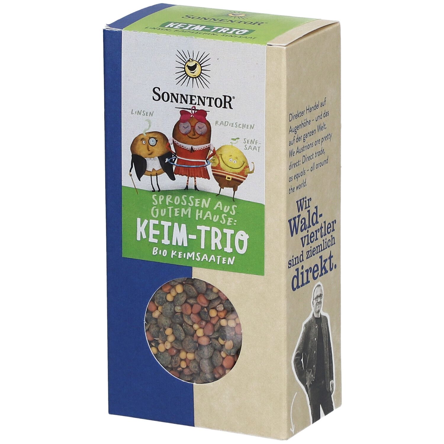 Sonnentor BIO Keim Trio 120 g Mischung