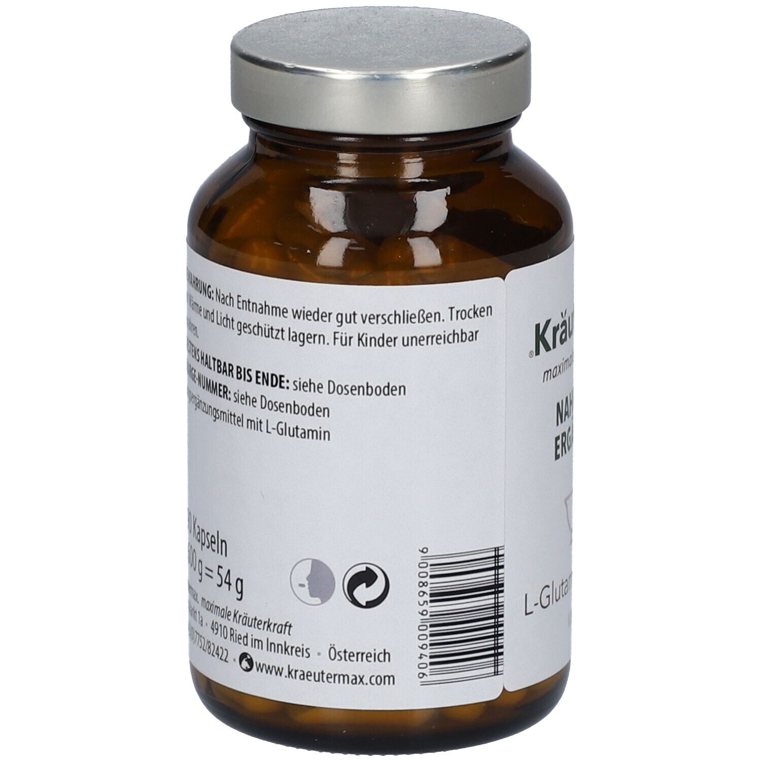 L-Glutamin KPS 500Mg Kr.max 90 St Kapseln