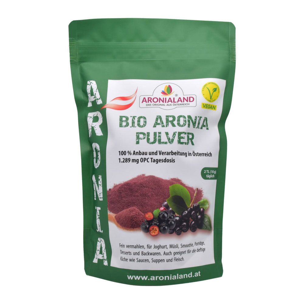 Aronialand Aronia BIO PLV 750 g Pulver