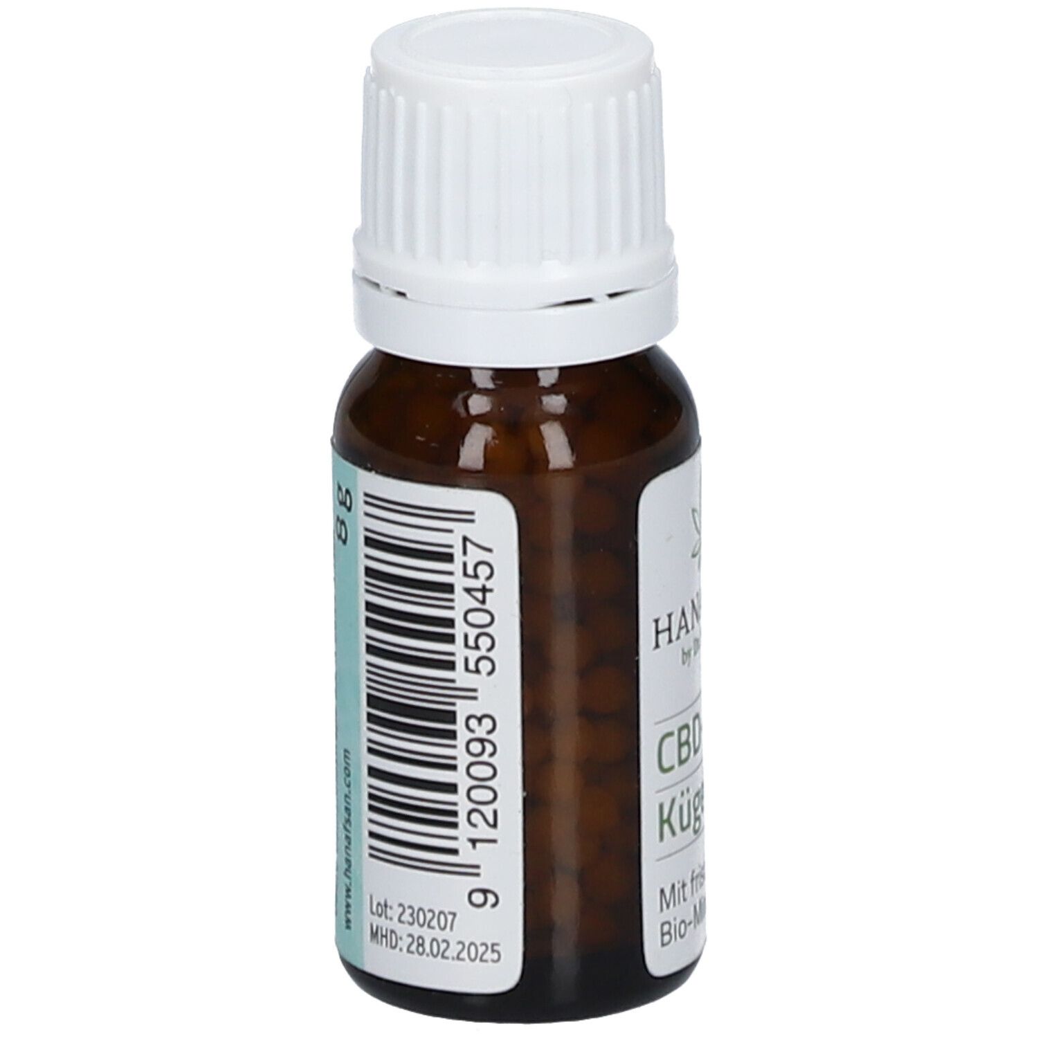 CBD Hanf Xylit Kügelchen mit frischer Bio Minze